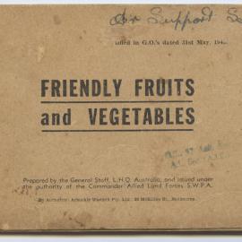 Friendly Fruits and Vegetables, 1943