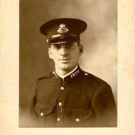 Portrait of Police Constable Black, 1929