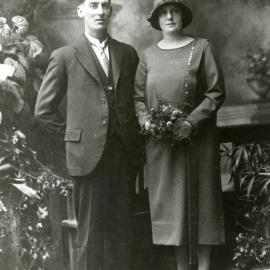 Portrait of a couple, c. 1920s