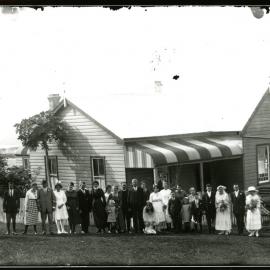Shea and McLeod wedding, 8 June 1921