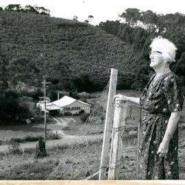 Overlooking the flat, September 1973