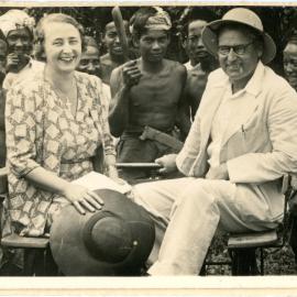 Frank Clune and Brown Eyes, New Year 1939