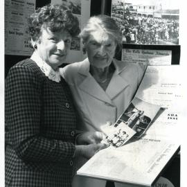 Marjorie Jackson and Hazel Jordan, August 1992