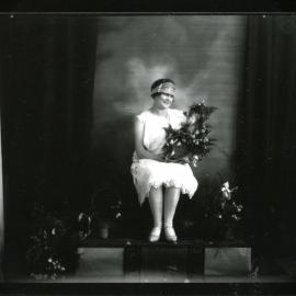 Portrait of a Queen of Agriculture contestant, 1927