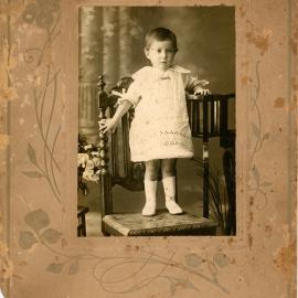 Portrait of a toddler