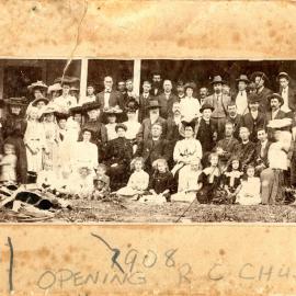 Opening of the Roman Catholic Church, 1908