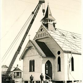 Dismantling of St John's Church, 1972
