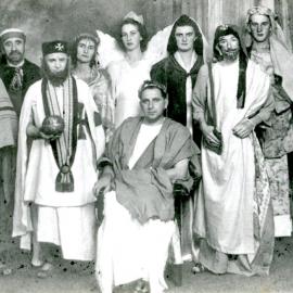 Passion Play with Reverend H. E. Hunt, 18 April 1946