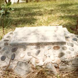Gravesite of Sarah and George Damerell