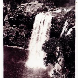 At Dangar Falls, 1920s