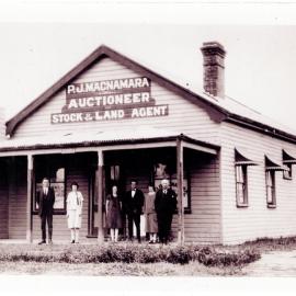 P. J. Macnamara and staff, 1920s