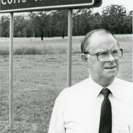 Member of the NSW Legislative Assembly Matt Singleton, March 1990