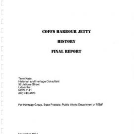 Coffs Harbour Jetty - History - Final Report