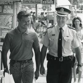Eric Mercy and Peter Mortensen, April 1989