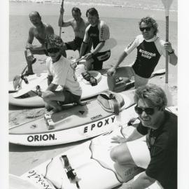 Wave Ski Club riders, October 1991