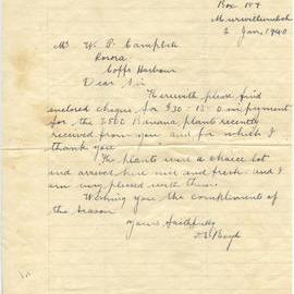 Letter, 2 January 1940