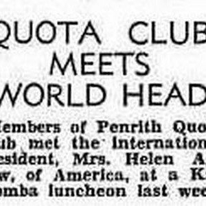 Conference of Australian Quota Clubs, 13 - 15 April 1962