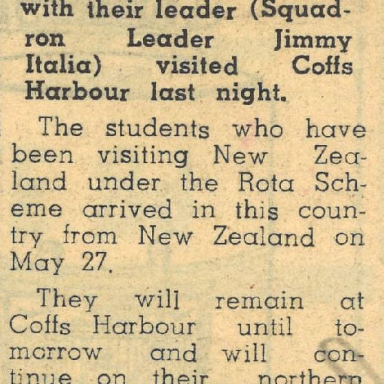 Indians in Coffs Harbour, 9 June 1960