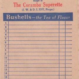 Coramba Superette docket