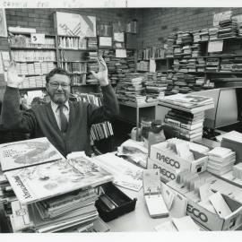 David Warton, City Librarian, 4 August 1989