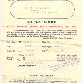 Policy Renewal Notice