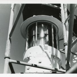 The Smoky Cape Lighthouse's optic, 1977 