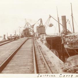 Unloading from the SS Cavanba at Coffs Jetty