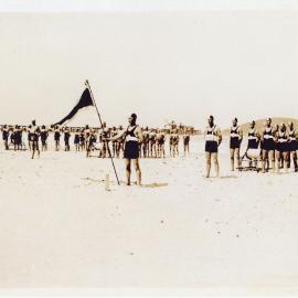 Surf Lifesaving carnival on Jetty Beach, 1920s