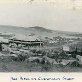 A rooftop view to Muttonbird Island, c. 1920