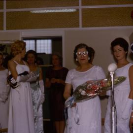 Olga Simmon & models, c. 1964