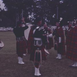 Pipe Band, Coffs Harbour Showground, 1961