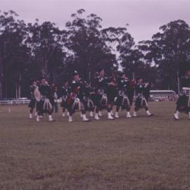 Pipe Band, Coffs Harbour Showground, 1961