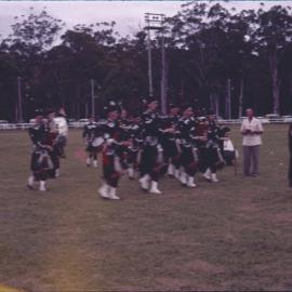 Pipe Band, Coffs Harbour Showground, 1961