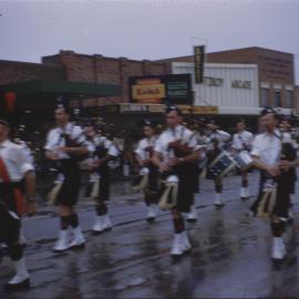 Pipe Band, Coffs Harbour Pipe Band Centenary Parade, 1961