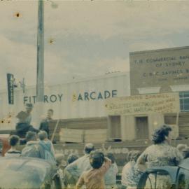 Rippons Sawmill float, Coffs Harbour Centenary Parade, 1961