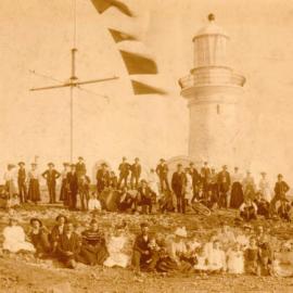 The Prince of Wales' birthday celebrated at South Solitary Island Lighthouse, 9 November 1899