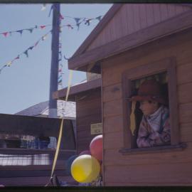Parade float, High Street, c. 1960s