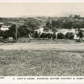 The Butter Factory and Hospital Hill, 1930