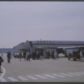 Qantas Airplane, c. 1966