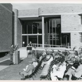 Official opening of the Shire Council Chamber, 18 April 1985