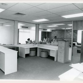 Shire Council typing pool, 1985