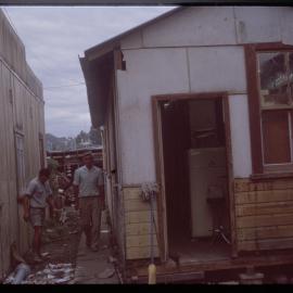 Shed behind Forsyth's Pharmacy, c. 1964