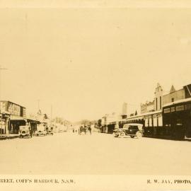 Looking east down High Street from the Grafton Street intersection, 1914 - 1916