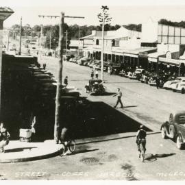 High Street scene, late 1940s