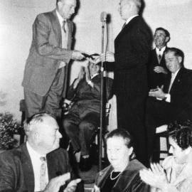 The retirement of Senior Constable Cecil Marsh, 1960