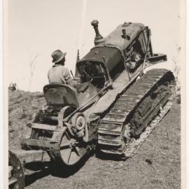 McCormick-Deering crawler tractor, c. 1940s