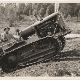 McCormick-Deering crawler tractor, c. 1940s