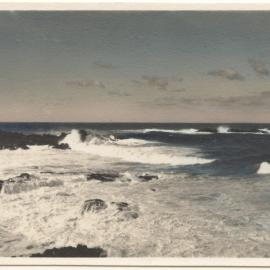 Waves at Sawtell Beach, c. 1940s