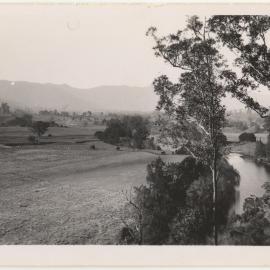 Farmland and river, c. 1940s