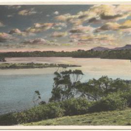  Sunset on Bonville Creek, 14 July 1944